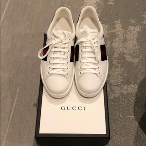 Gucci Ace Sneaker Size 10